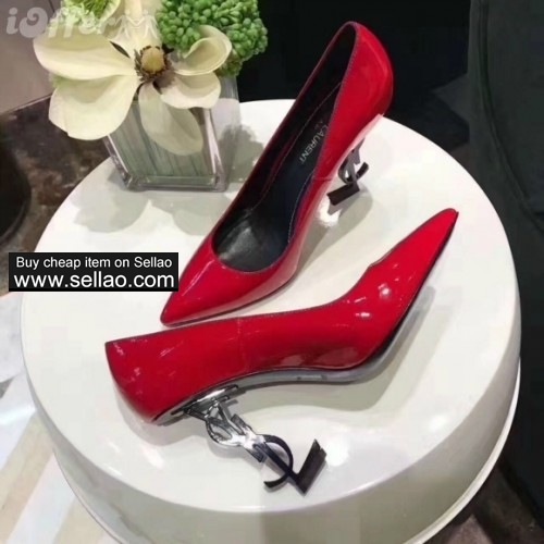 trendy women sexy patent calfskin pumps high heel shoes 9dac