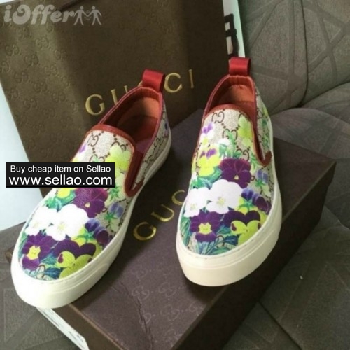 trendy womens mens print leather slip on sneakers shoes 14bf