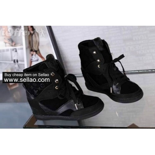 trendy women nubuck millenium wedge sneaker shoes boots 5dfc
