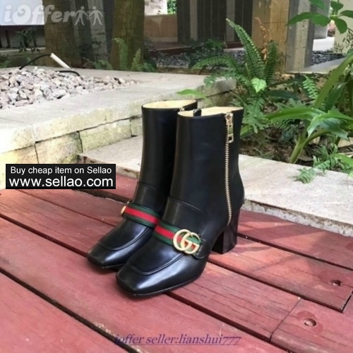 real calfskin ankshoele boots leather soles shoes d 7510