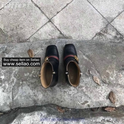 real calfskin ankshoele boots leather soles shoes d e989
