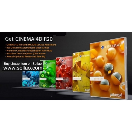 Maxon Cinema 4D – R20.059 full version
