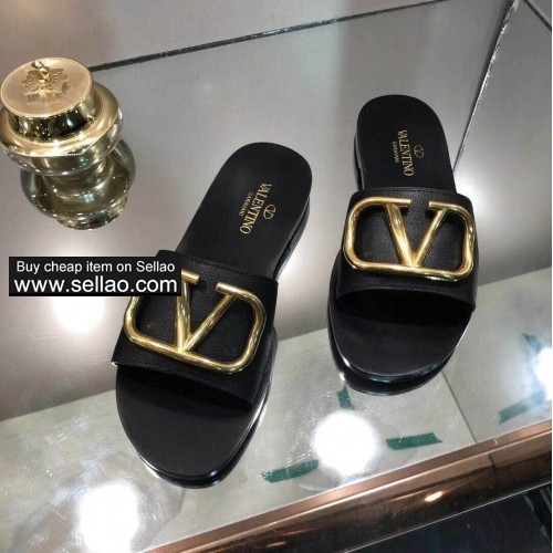 2019 Valentino leather sandals woemns slippers 35-40 shoes