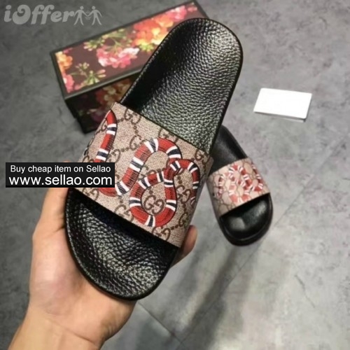2018 womens men slide sandals mules slippers flip flops b609
