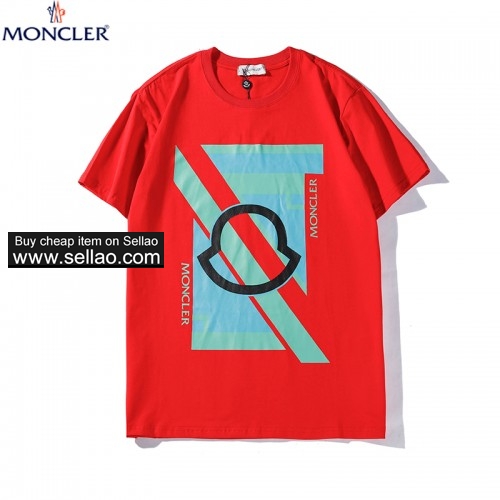 Moncler Brand t shirts men's summer print t shirts cotton Size S-XXL