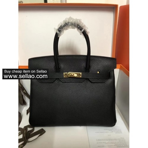 Hermes black suede kelly woman real leather silver hardware Handbag 25cm