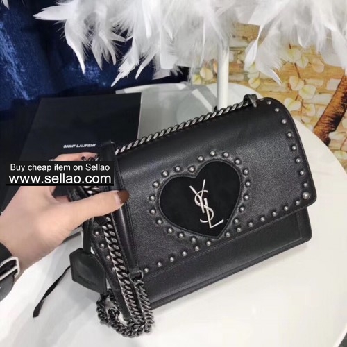 YSL sunset bag in original quality leather