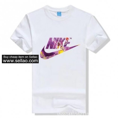 2019 summer NIKE Letter prints men women T-shirts Hip Hop short-sleeved tees Fashion sport Tshirts