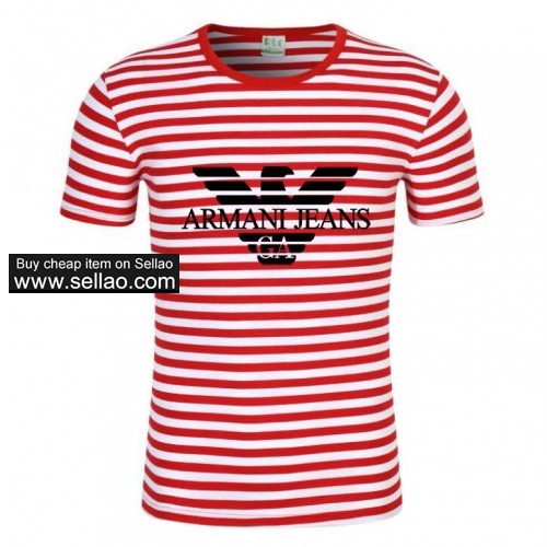 Armani 2019 newest men women T-shirts casual short-sleeved T shirt Fashion luxury brand tees tops
