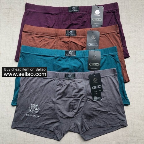 10pcs/lot High quality Men's CK Sexy underwear Brand Men boxers shorts M-2xl Mixed color Wholesale