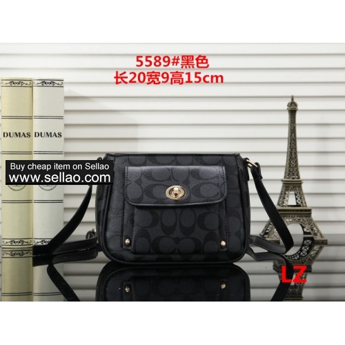 Chanel black Chain coach Louis Vuitton handbag A+A+02