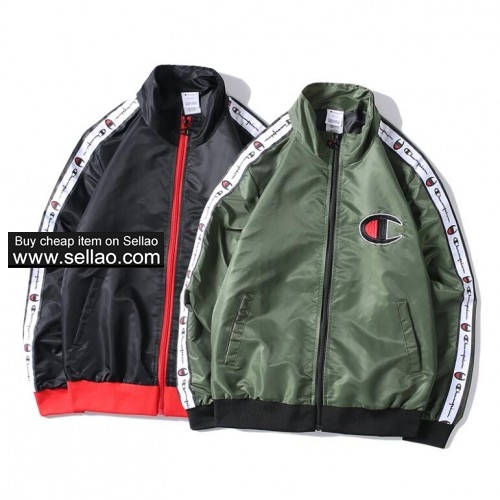 Luxury Champion Jackets men embroidery Jackets casual Windbreaker Coat mens Sport Outerwear Clothing