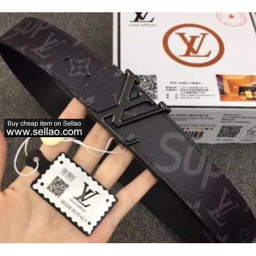 new LOUIS VUITTON LV EVIDENCE mens Belts LOUIS VUITTON LV  Belt Real leather belt
