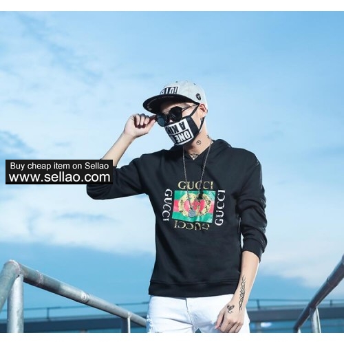 Luxury Brand Gucci Men Hoodies Streetwear fashion Hooded Pullover casual Sweatshirts mens Sport tops
