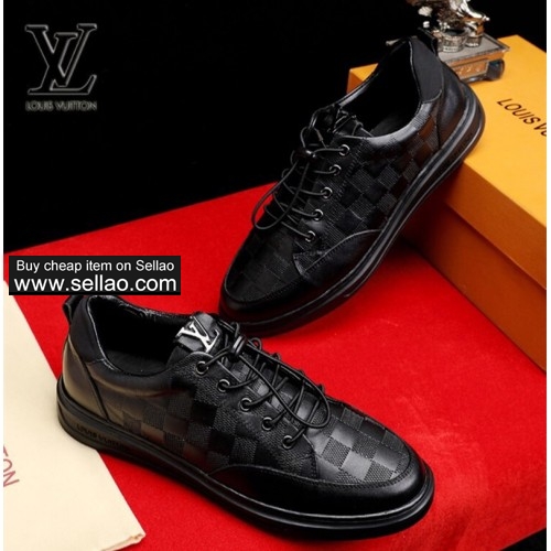 Louis Vuitton High quality Men's Flat Shoes Casual Shoes Men LV Sneakers Running Shoes 06