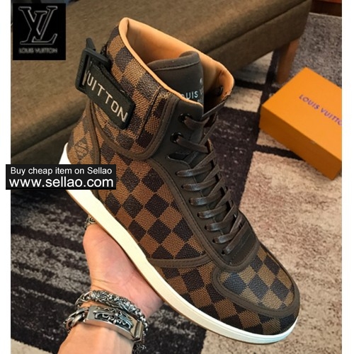 Louis Vuitton High quality Men's Flat Shoes Casual Shoes Mens LV SNEAKERS RUNNING SHOES
