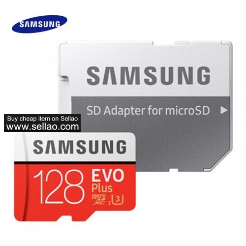 Wholesale retail Samsung 128gb Evo Memory Card 80mb/S Uhs I C10 Tf Micro Sd Card