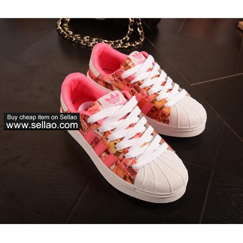 ADIDAS Superstar canva Women Sneakers Mujer Sneaker Zapatillas Deportiva platform Femme casual flats