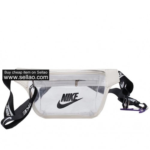 2019 Nike transparent pockets for men and women sports outdoor travel Messenger bag
