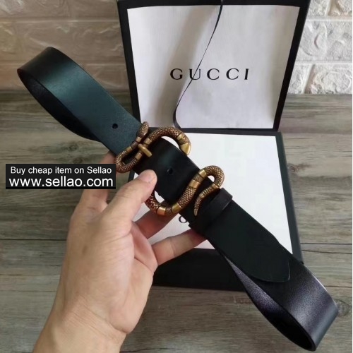 Gucci Snake buckle belt