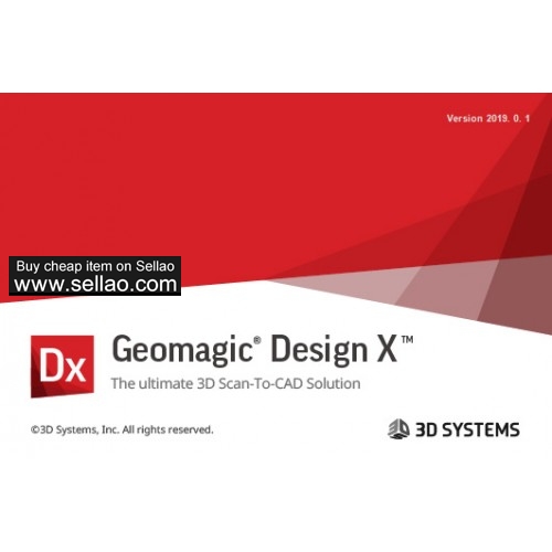 3D Systems Geomagic Design X version 2019.0.1