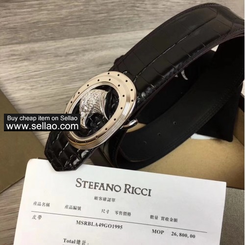 STEFANO RICCI BELTS buckle with stamp