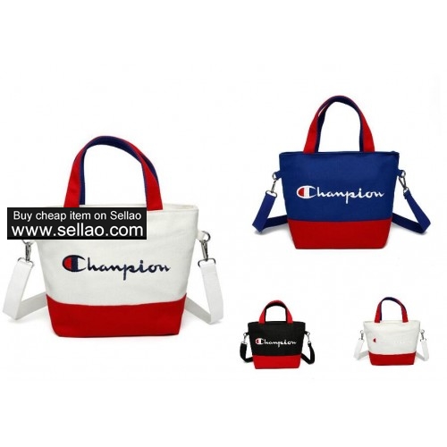 Newest Champion Canvas Women handbags Fashion Shoulder Bag high-capacity Lady Totes shopping bags