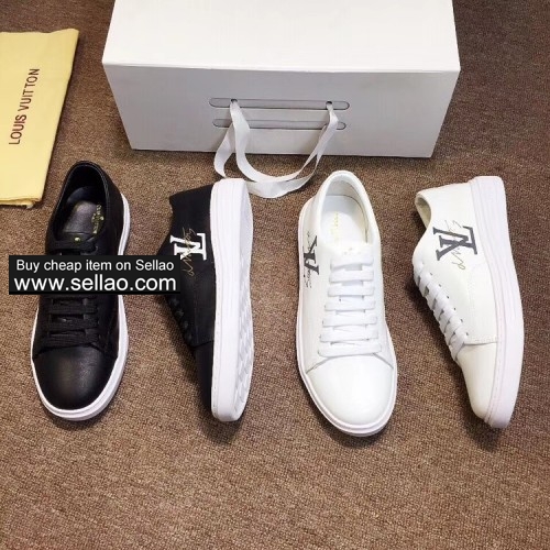 Louis Vuitton New men women 100% leather running shoes sports shoes Sneaker g5