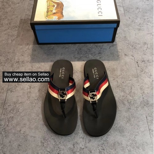 GUCCI 2019 new men fashion flip flop sandals H7