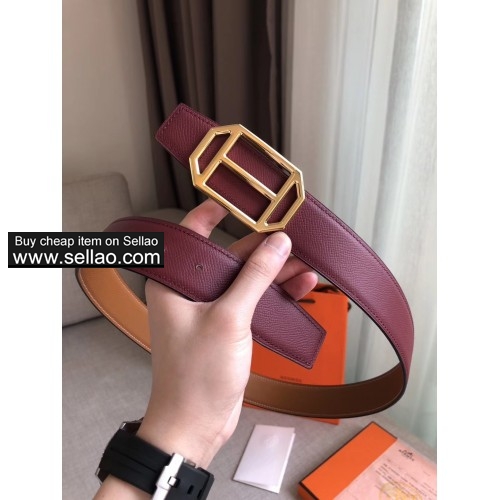 Hermes pad belt buckle reversible leather belts
