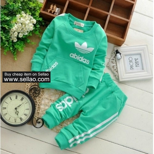 NEW BABY KIDS SETS HOODIES LONG SLEEVE BABY CLOTHES