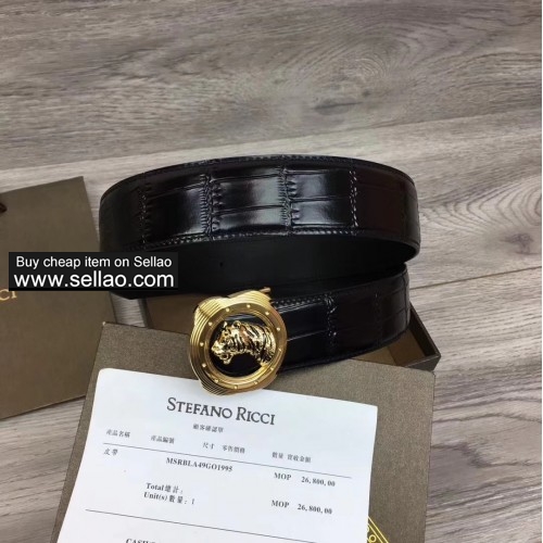 STEFANO RICCI BELTS with tiger buckle