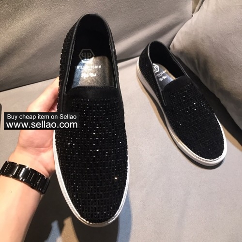 Philip Plein 2019 new men's casual shoes 38-44 free shipping whatsapp: +8613333667469