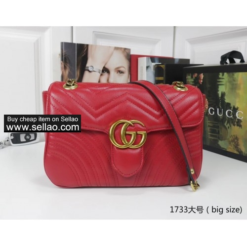 Gucci Fashion Women's Bag Single Shoulder Bag Slant Bag