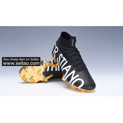 Nike Mercurial Superfly CR7 SE SOCCER BOOTS Mercurial Superfly 360“LVL UP” FOOTBALL SHOES 35-45