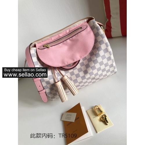 N60235  NEW OFFER WOMEN'S NEW LEATHER HANDBAG WALLET 21CM BY DHL