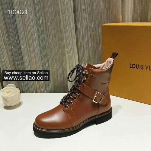 W192W242 Vuitton Louis Vuitton autumn and winter models 8 inch hiking boots grandly listed