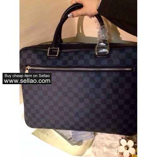 Louis vuitton men's and women's briefcases computer bags handbags leather handbags