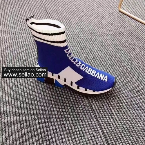 Dolce & Gabbana 2019 new casual stretch socks boots