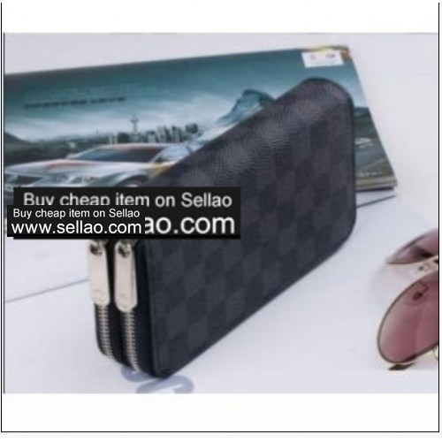 louis vuitton 2012 new LV brown damier wallet handbag bag purse Leather