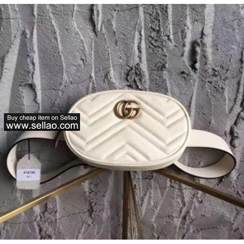 Gucci goose down leather Fanny pack for men and women