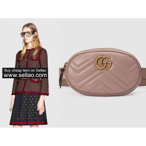 Gucci Leather men's Messenger bag casual handbag lv