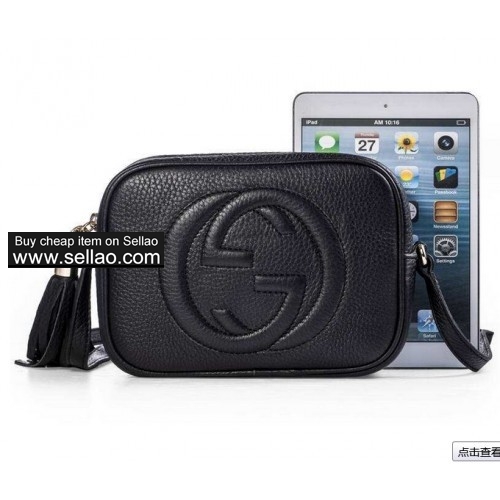 Gucci Leather men's Messenger bag casual handbag lv
