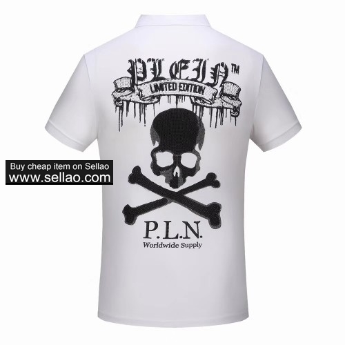 Philippe Plein 2019 new Men's fashion Top Short sleeve T-shirt