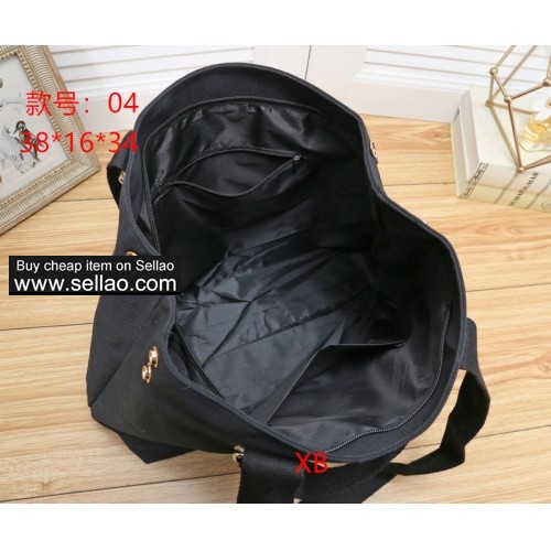 Lv bag new large capacity canvas bag shoulder diagonal package