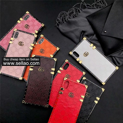 Ready fashion Luxury LV Gucci Leather Case&Cover For iPhonex xs