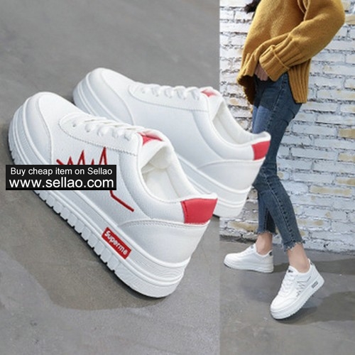 Brand Superme women girl student casual ins running shoes fashion sports sneakers