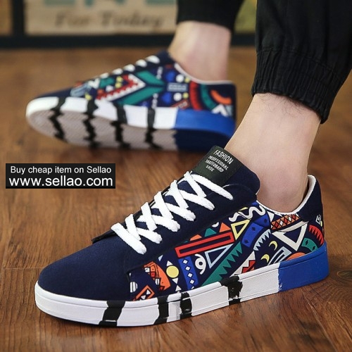 Men Casual Canvas Shoes Sneakers Summer Breathable Men Flats Shoes Male Footwear