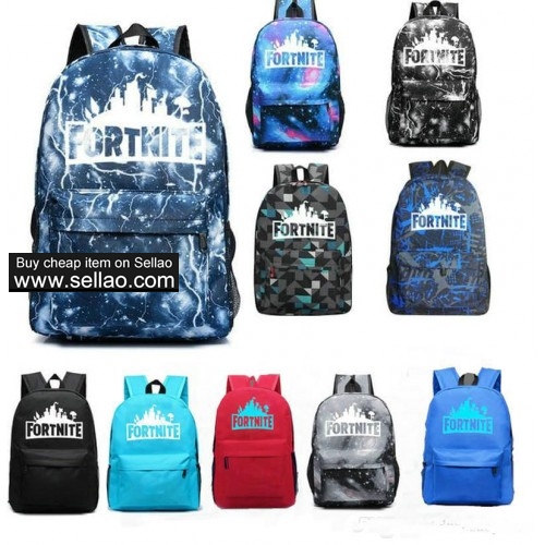 Fortnite Backpacks School Bag Outdoor Casual Backpack Luminous School Backpacks Sports Travel Bags