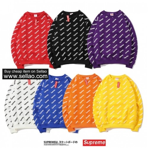 SUPREME Luxury hoodie Letter printing brand hoodies men women Pullover Casual Hip Hop Sweatshirt